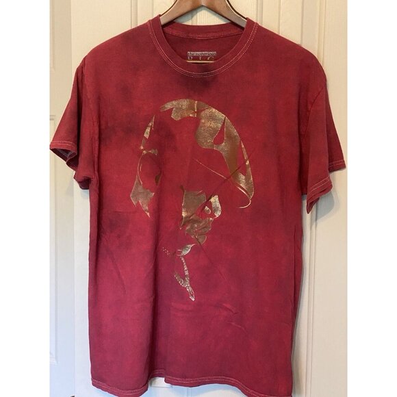 Biggie Notorious B.I.G. Red Tour T-Shirt Men's L Tie Dye Print Music Band - Picture 3 of 11